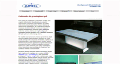 Desktop Screenshot of jupitel.com.pl